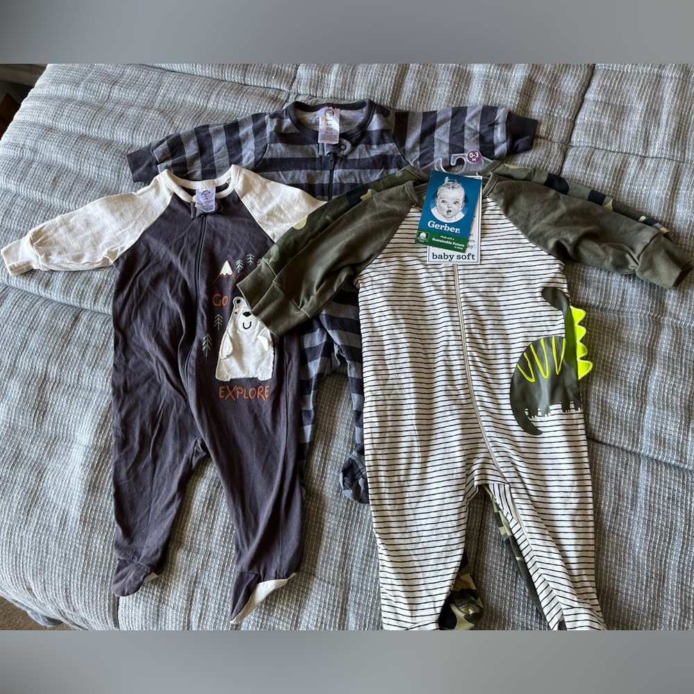 0-3 Boy Sleeper Lot